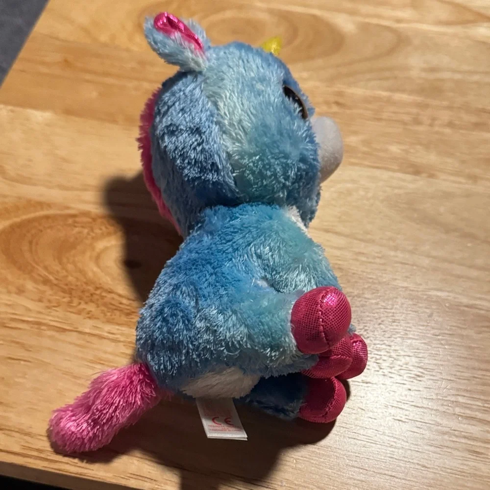 ty beanie babies Boos Stiches The Blue And Pink Unicorn